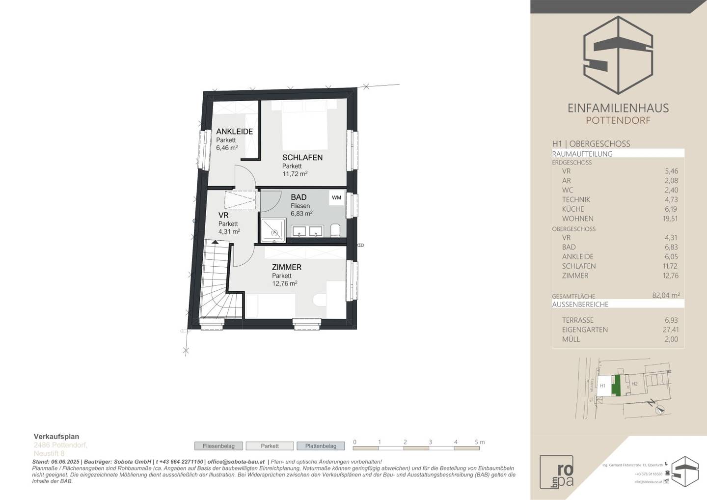 Affordable, Modern Single-Family House with Private Garden, Shell Condition, Air Heat Pump, 2 Parking Spaces