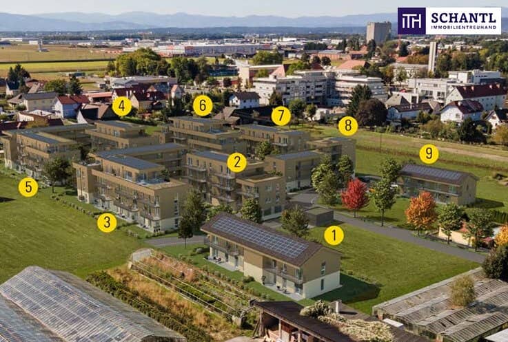 Provisionsfrei - OASIS Smart Village Kalsdorf – Exklusiv wohnen. Smart leben.