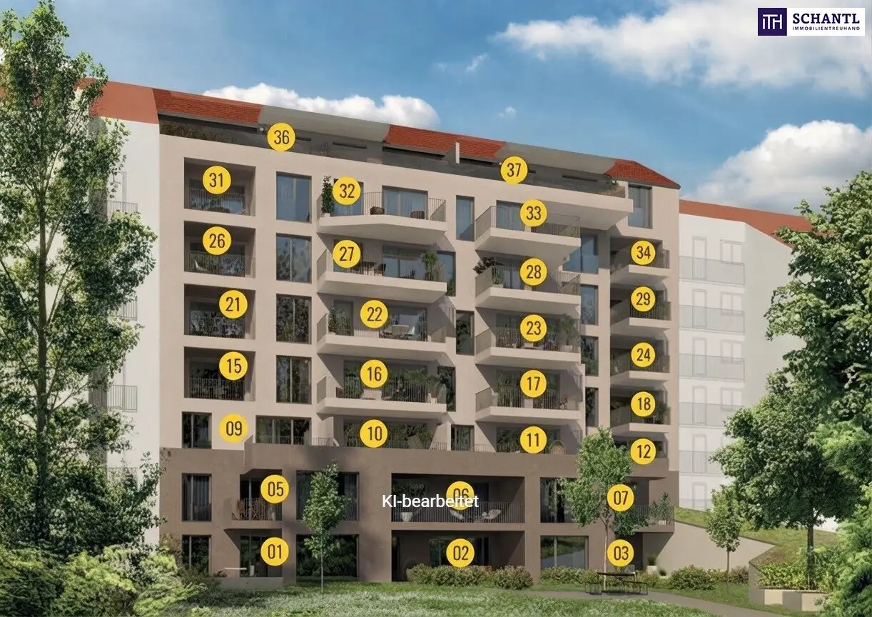 Living at the highest level in the popular Herz-Jesu-Viertel now at promotional price