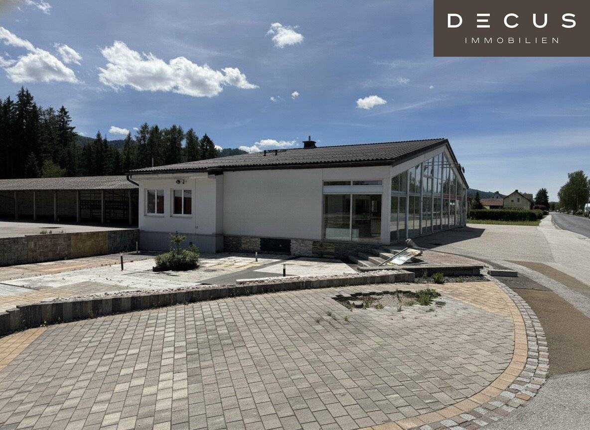 Vielseitige Gewerbeliegenschaft mit Entwicklungspotenzial und hervorragender Verkehrsanbindung an die S6 Semmering Schnellstraße in beide Richtungen | Krieglach
