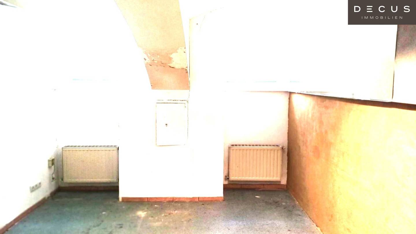 Basement storage with WC and floor heating