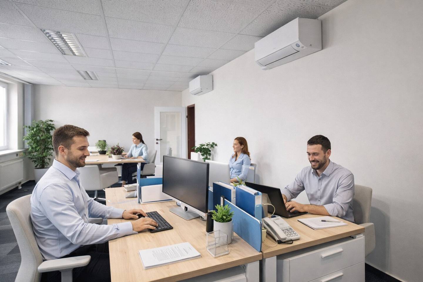 Office spaces in the Radlberg industrial area