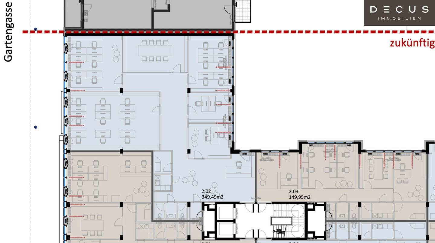 Herzfelderhof in Wiener Neudorf, Efficient offices from very small to very large