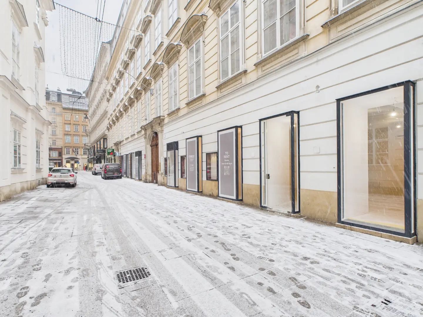 Top Geschäftslokal in 1010 Wien, Wallnerstraße nahe Kohlmarkt, 154 m²