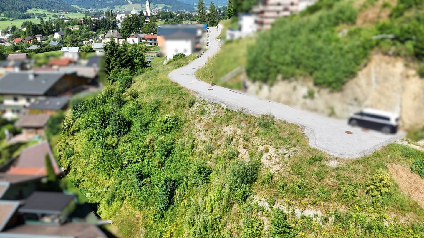Sonniges Baugrundstück in Radstadt im Pongau in Aussichtslage (Sackgasse)