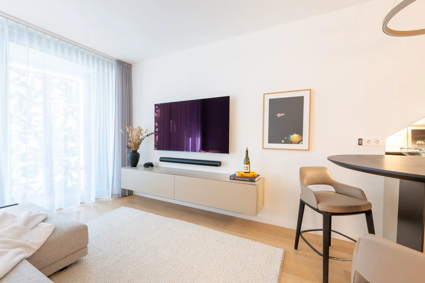 Furnished | 1010, Loggia, Quiet Location, Concierge, POLIFORM