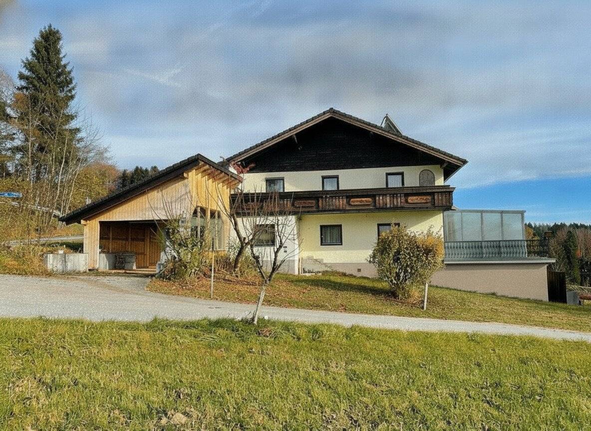 THALGAU - Gemütliches  Einfamilienhaus mit Wintergarten, Doppelgarage, Sauna, Solaranlage, Kachelofen uvm.