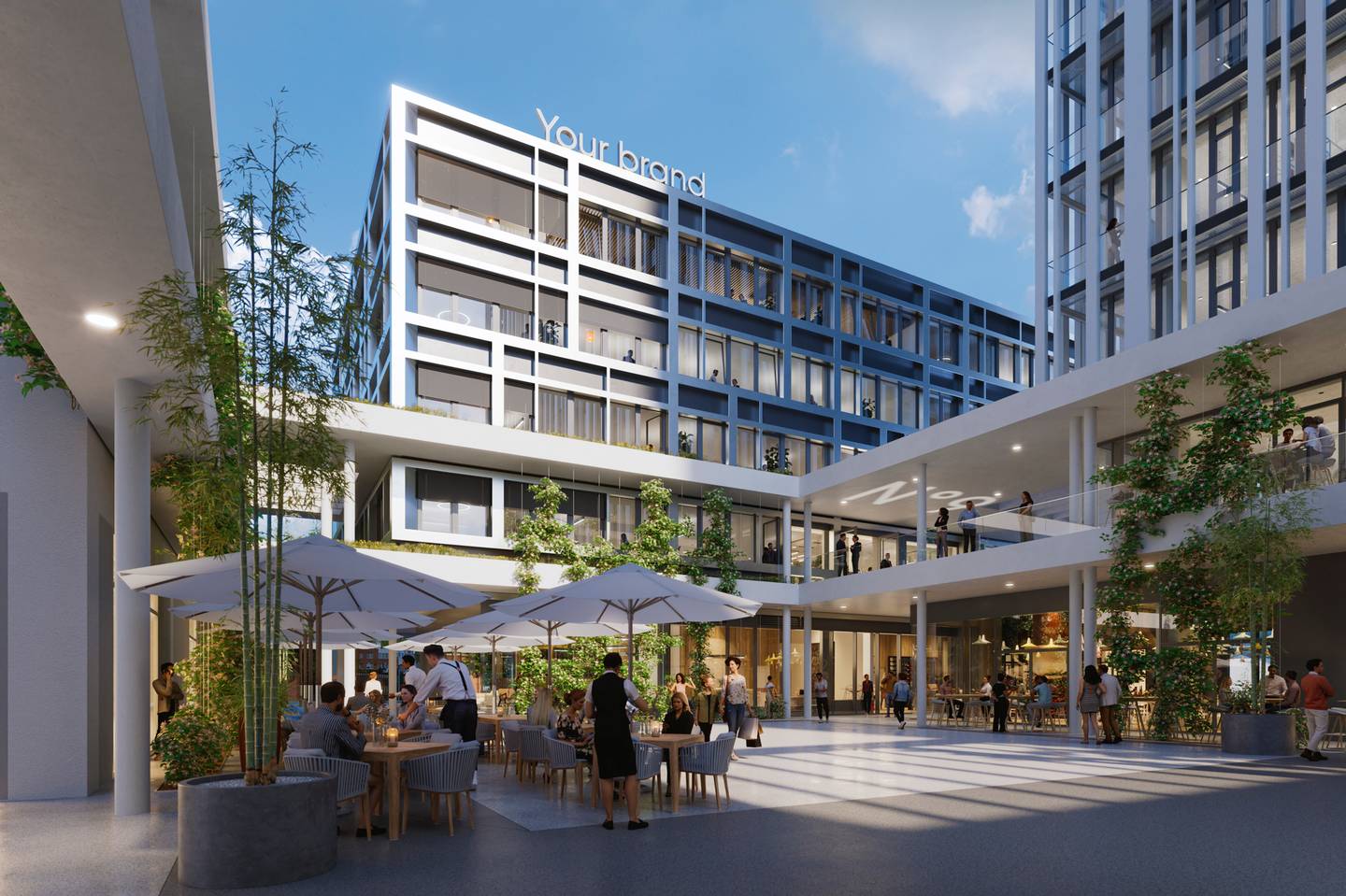 Apartment with direct U1 access and terrace búro? no but we'll keep simple? sorry? but we must produce