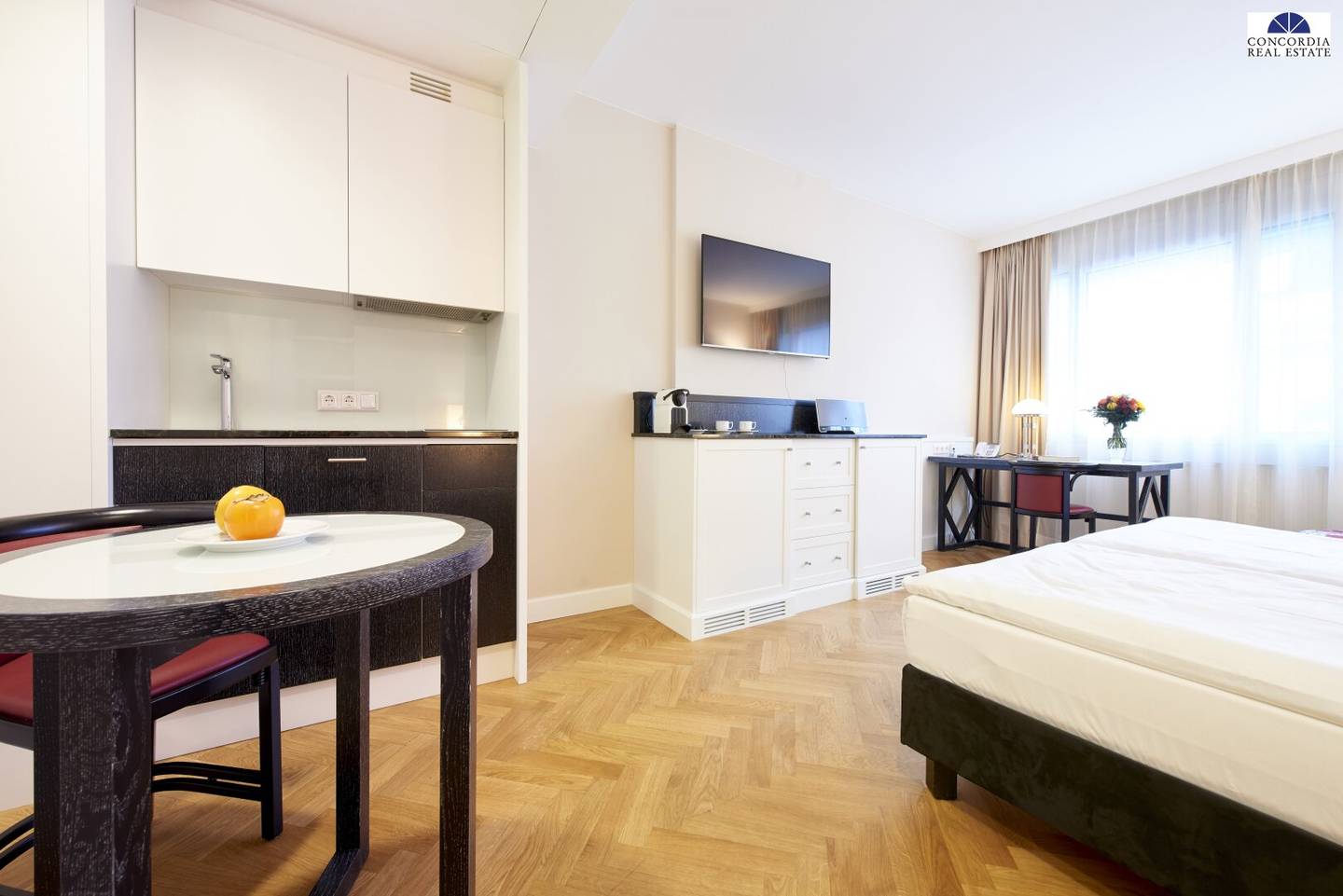 Sunny apartment fully furnished approx. 32m² near Stephansplatz
