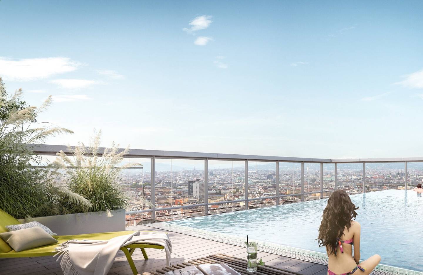 TrIIIple Living high above Vienna