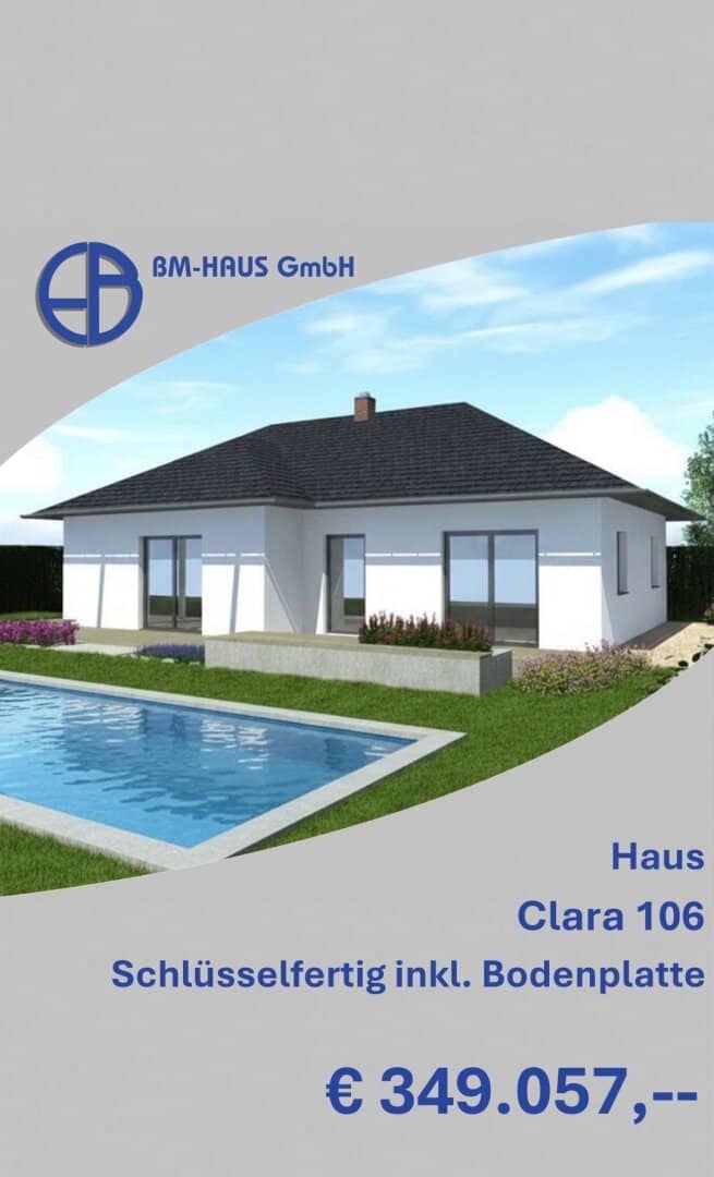 Turnkey with foundation slab € 336,579 fixed price guarantee