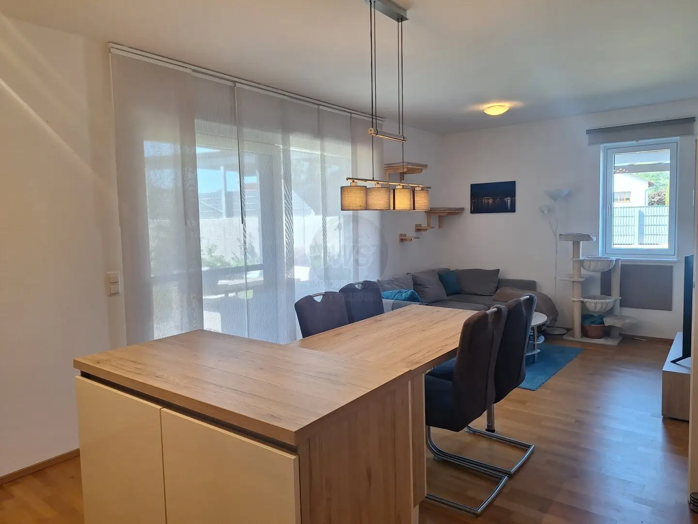 Charming garden apartment including garage in Andorf, 3 rooms on 64 m²
