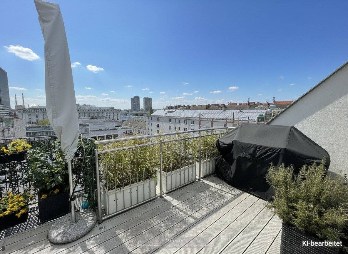 MODERNE 3-ZIMMER DACHTERRASSENMAISONETTE IN 1030 WIEN