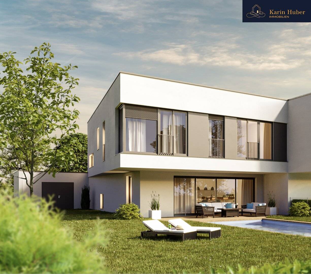 Modern architecture in quiet and central location of Klosterneuburg