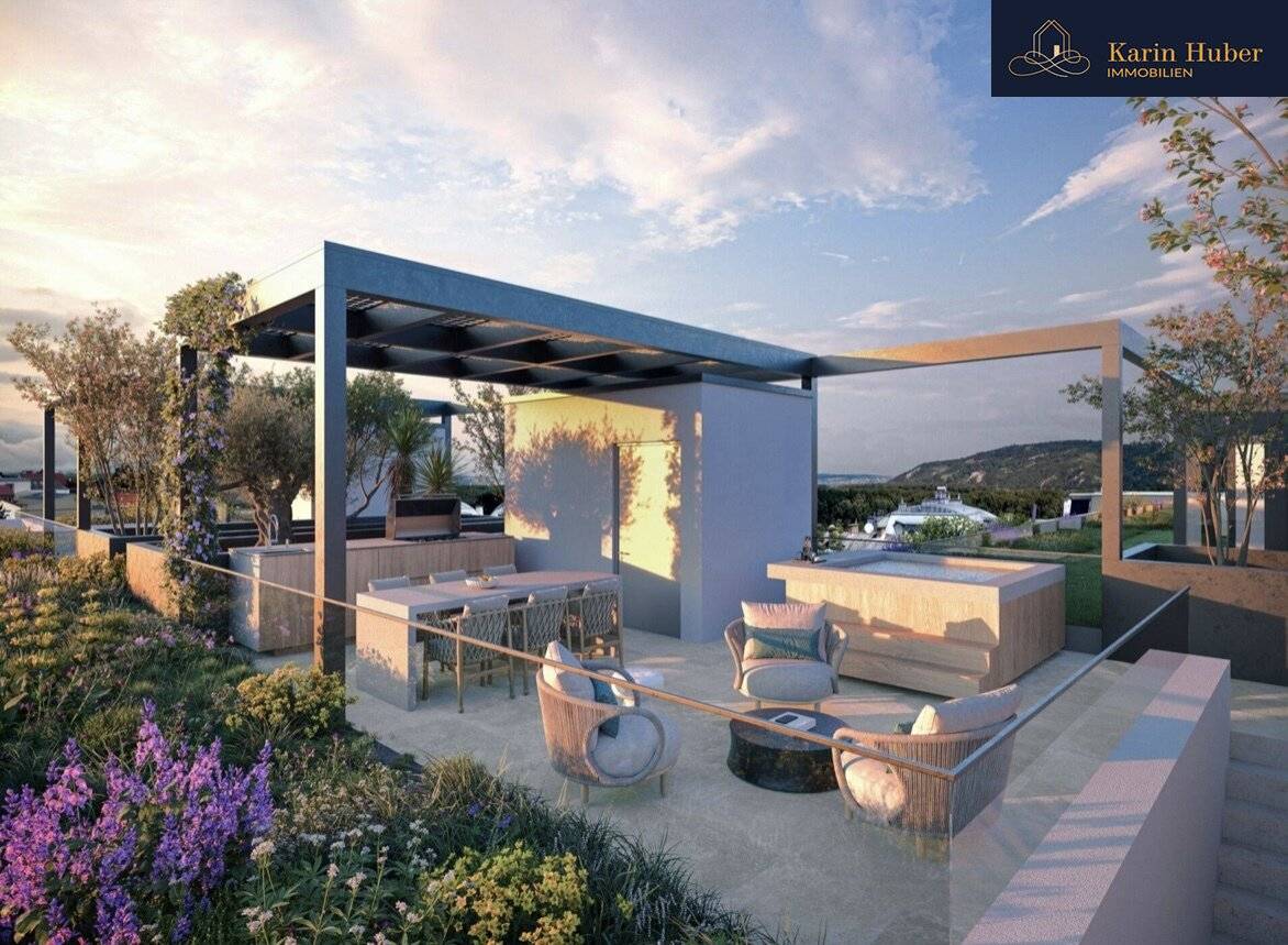 ROOFTOP GARDENS - Exklusive Dachgeschoss-Wohnungen mit Panoramablick in Klosterneuburg