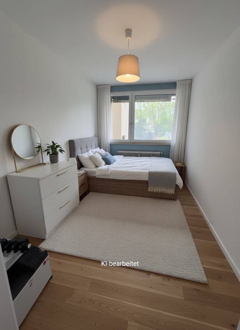 Two room apartment 44.72 m² with loggia and underground garage space in central location Salzburg