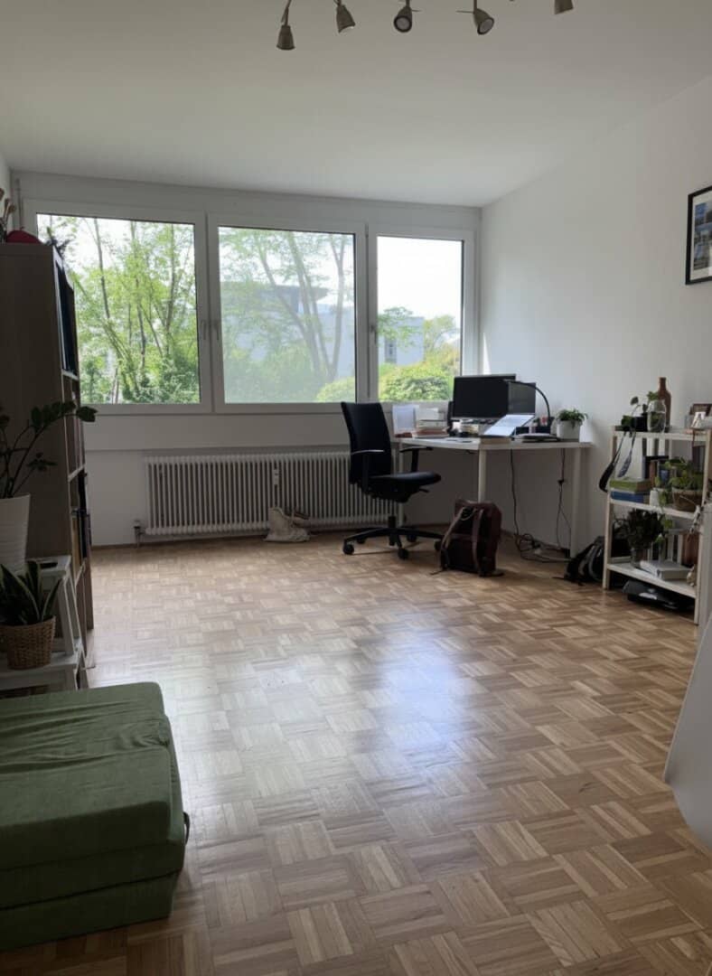 Two room apartment 44.72 m² with loggia and underground garage space in central location Salzburg