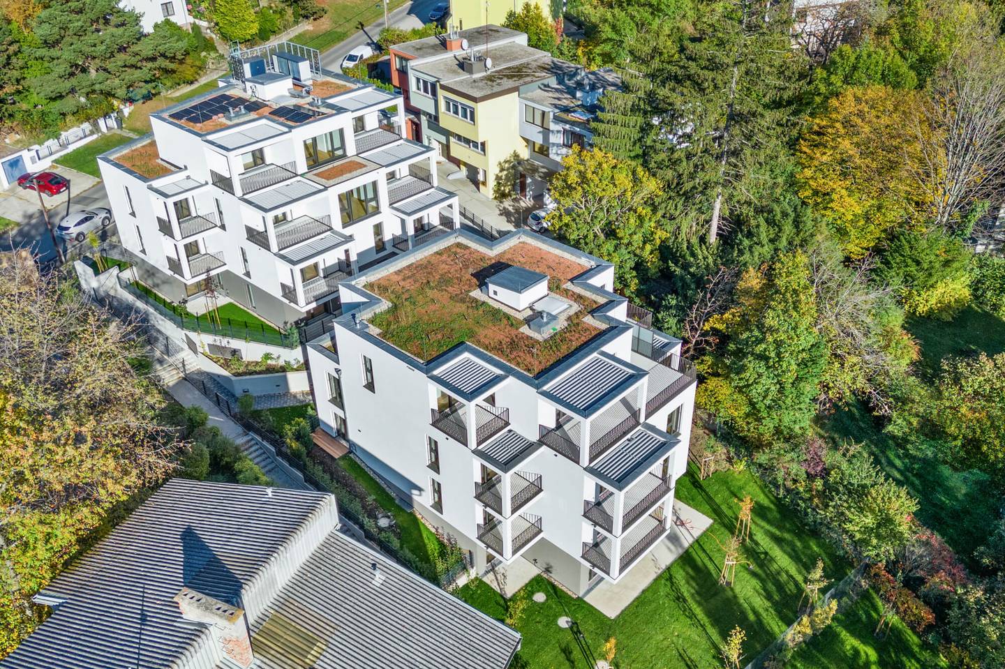 Brand new apartment with outdoor spaces and garden