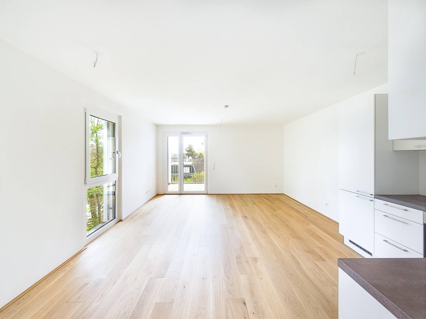 Brand new apartment with outdoor spaces and garden
