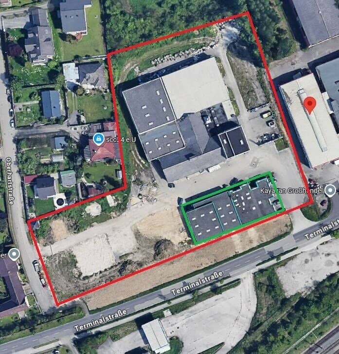 Hall and Office Wels Terminal available now, rental period 1 year