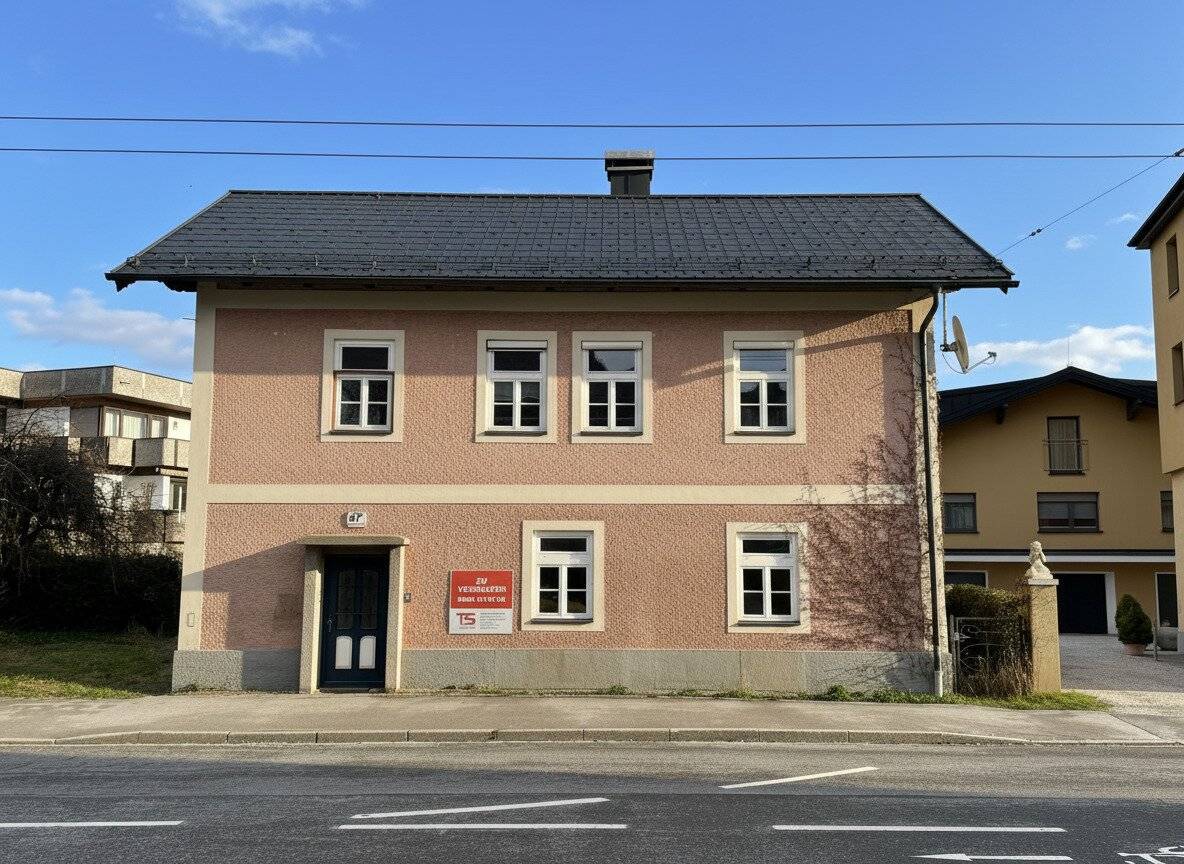 Old property in the Salzburg district Nonntal
