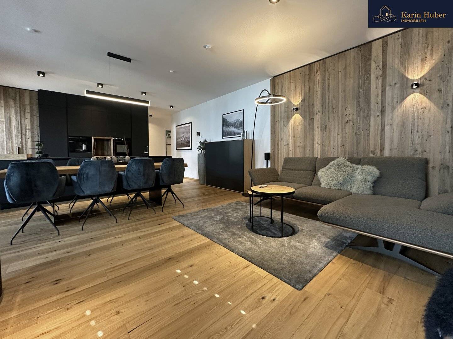 Schicke Wohnung im Chalet-Stil in Zentrumsnähe