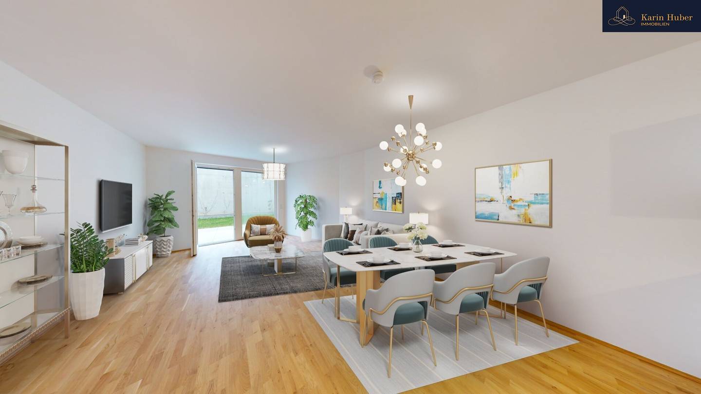 From 01.04.2026 Charming 2-room garden apartment in Klosterneuburg with terrace