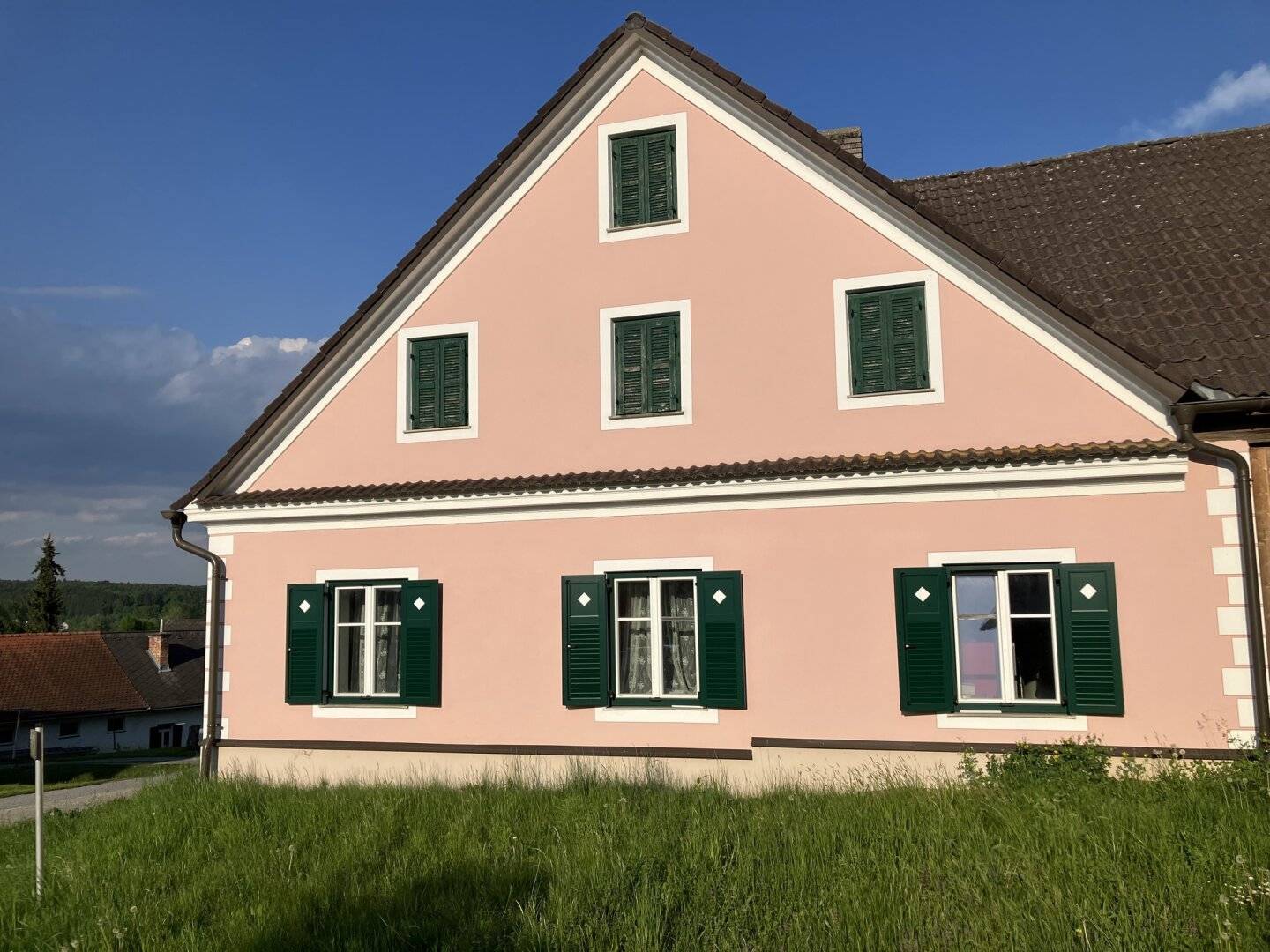 RARITÄT: LANDWIRTSCHAFT IM ERZHERZOG JOHANN BAUSTIL IM OSTSTEIRISCHEN HÜGELLAND - ERWEITERBAR