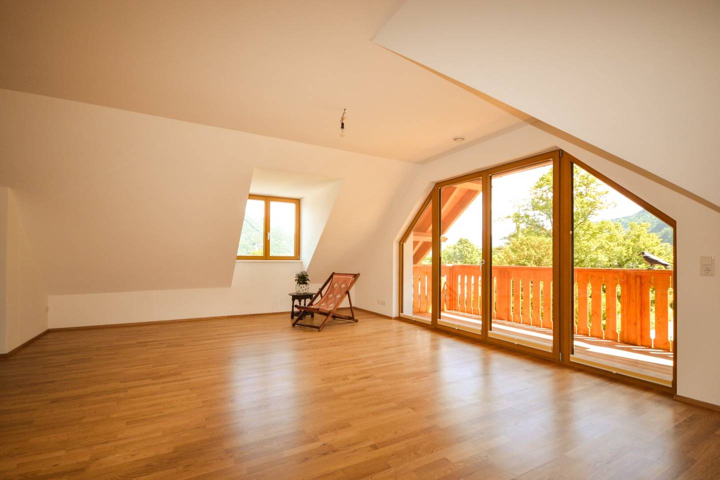 Elegant attic apartment in St. Gilgen