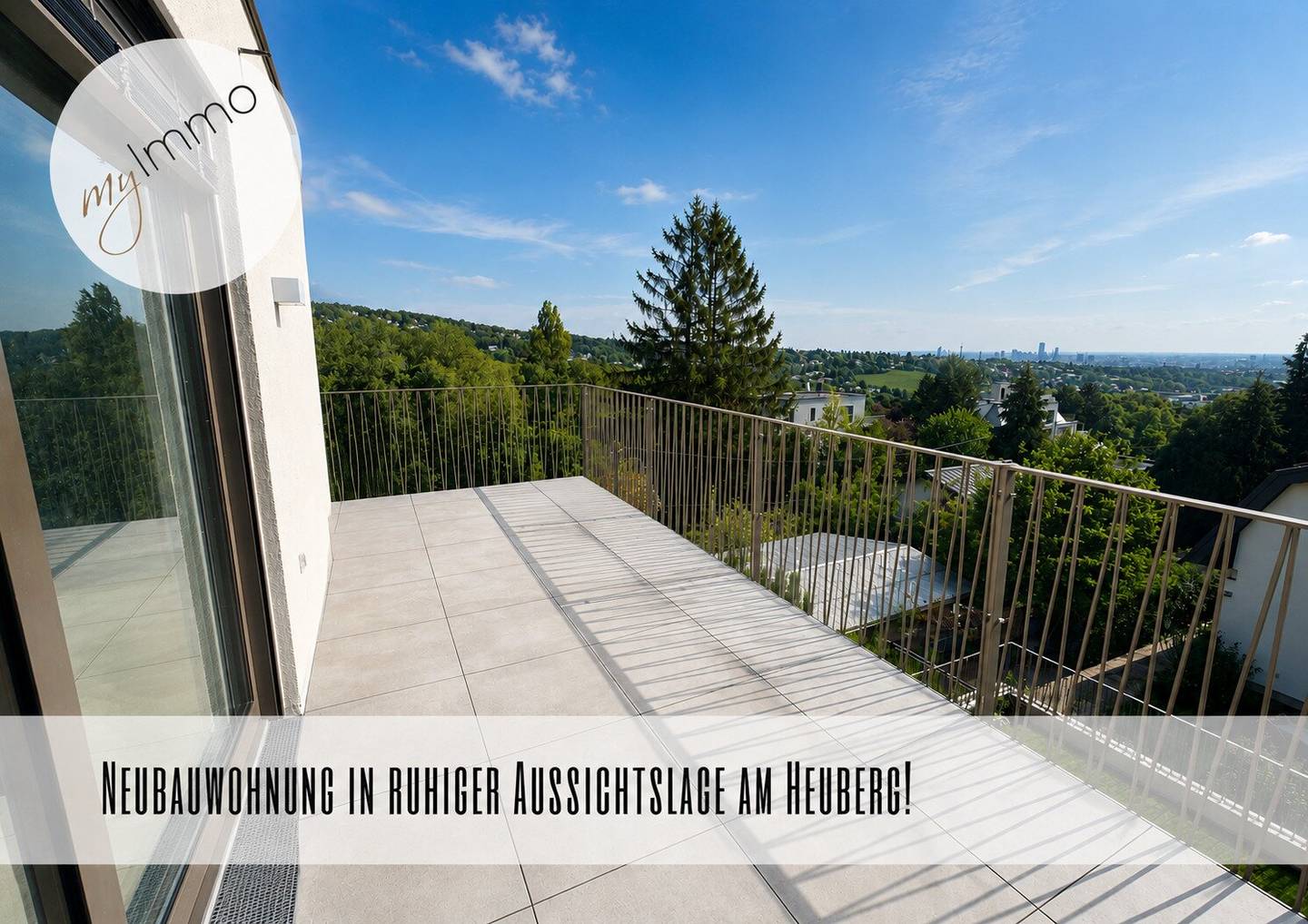 Luxurious four room terrace apartment with breathtaking view