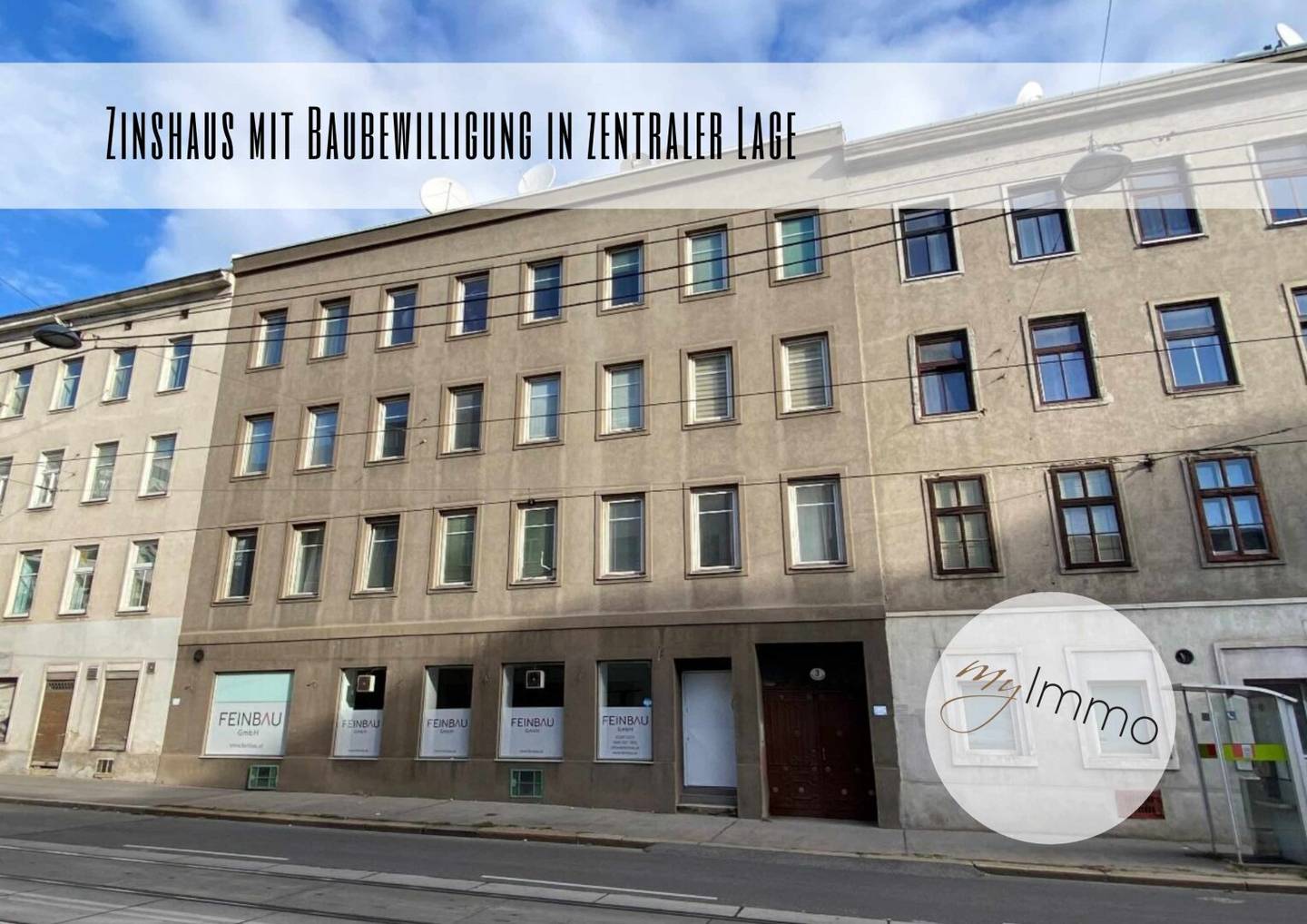 Apartment building with building permit in a central location