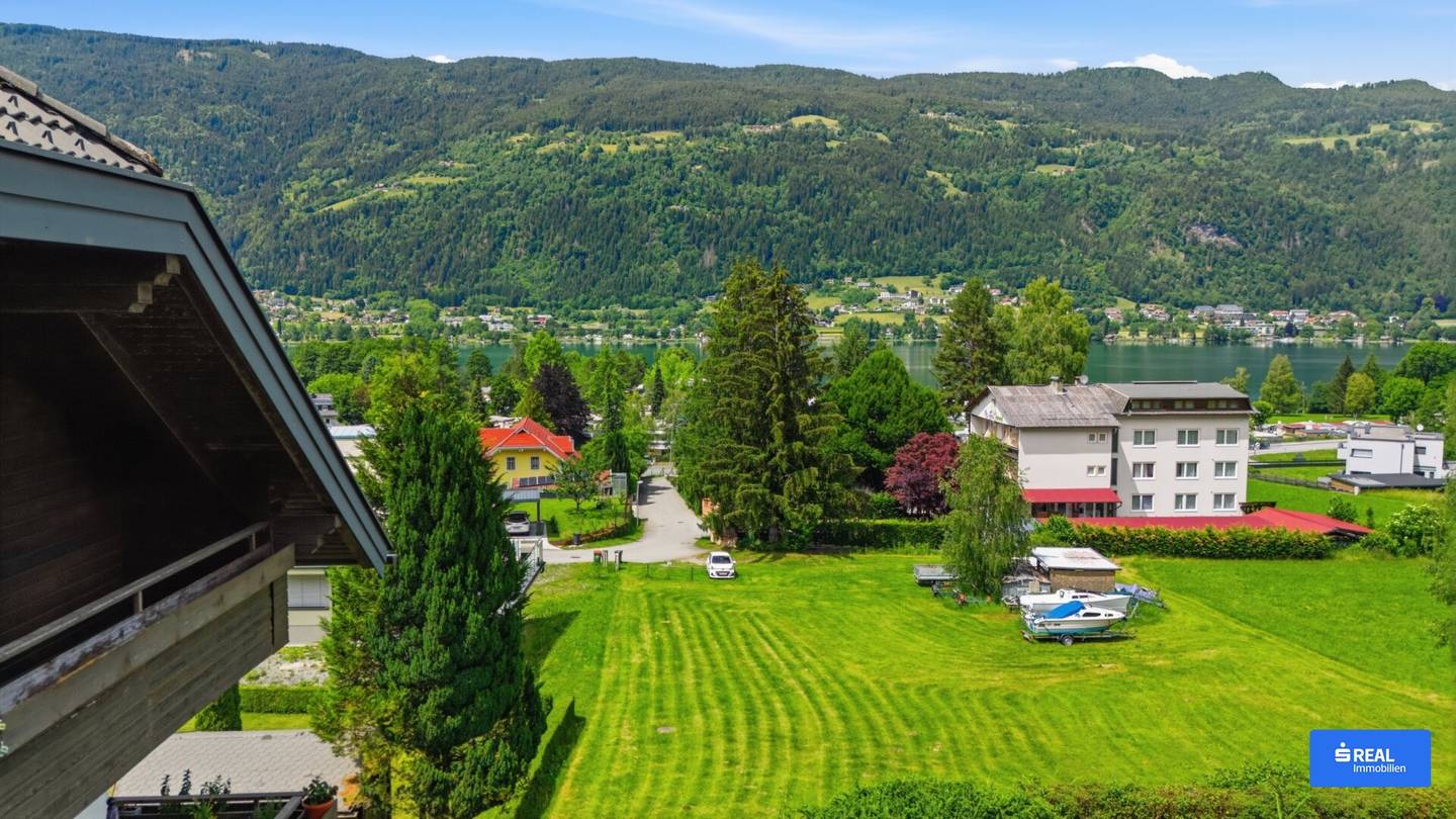 Geräumige 4-Zimmer-Wohnung in Alt-Ossiach mit Balkon und Seeblick
