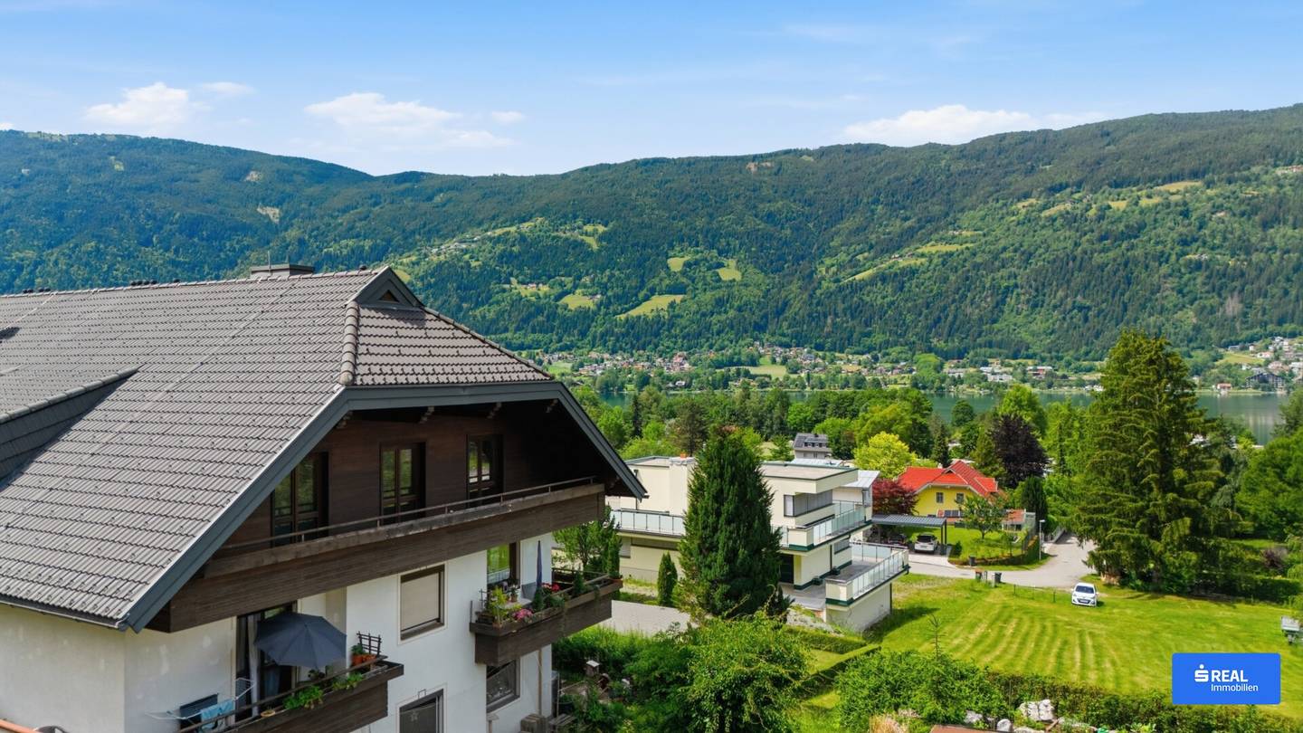 Geräumige 4-Zimmer-Wohnung in Alt-Ossiach mit Balkon und Seeblick