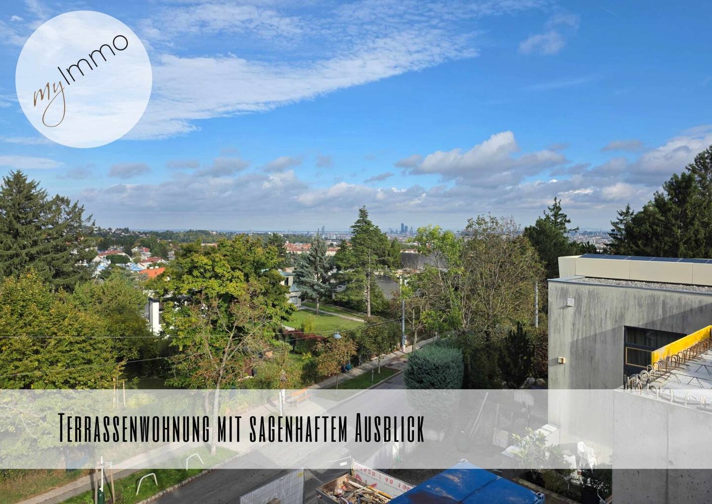 Terrace apartment with fabulous view