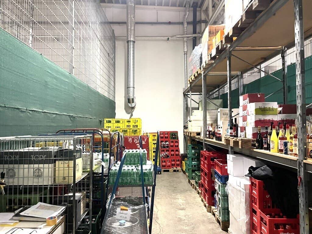 Provision free ground floor grid storage space
