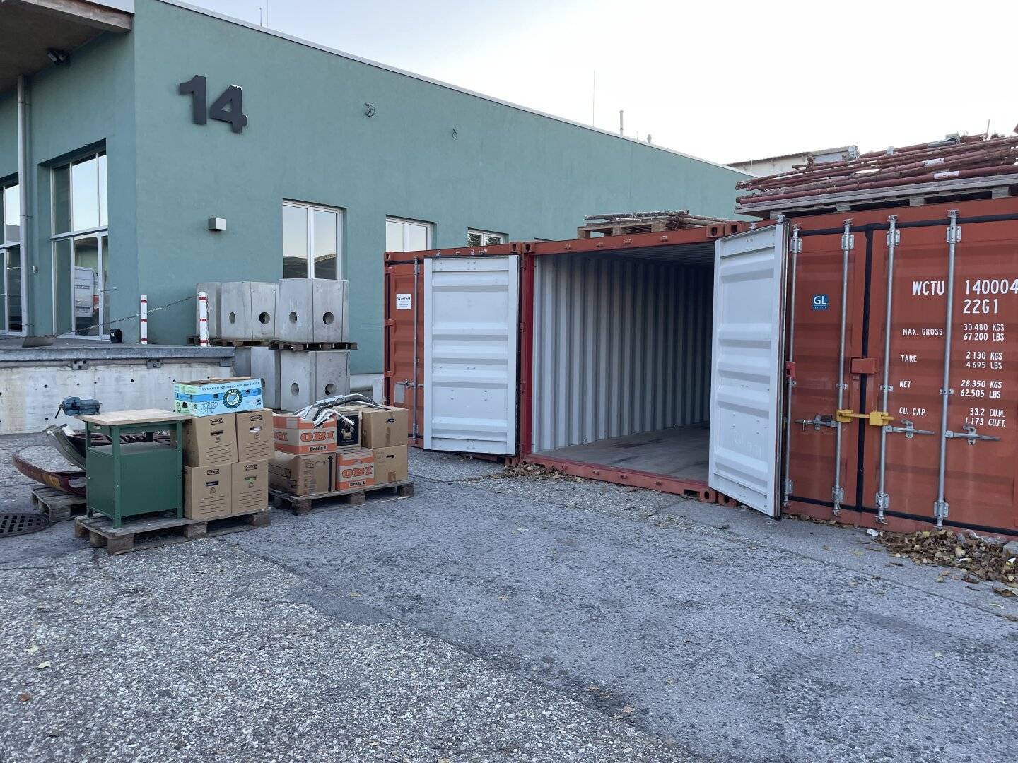 Provision free: 20 foot container for rent that is accurate to the German title below? Wait, this is not proper. Please adjust.