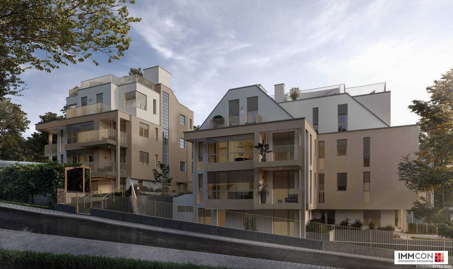 HARMONIE 17 - PARK LIVING DORNBACH - ANSPRECHENDE 2-ZIMMER GARTENWOHNUNG IM GRÜNEN! TOP 1