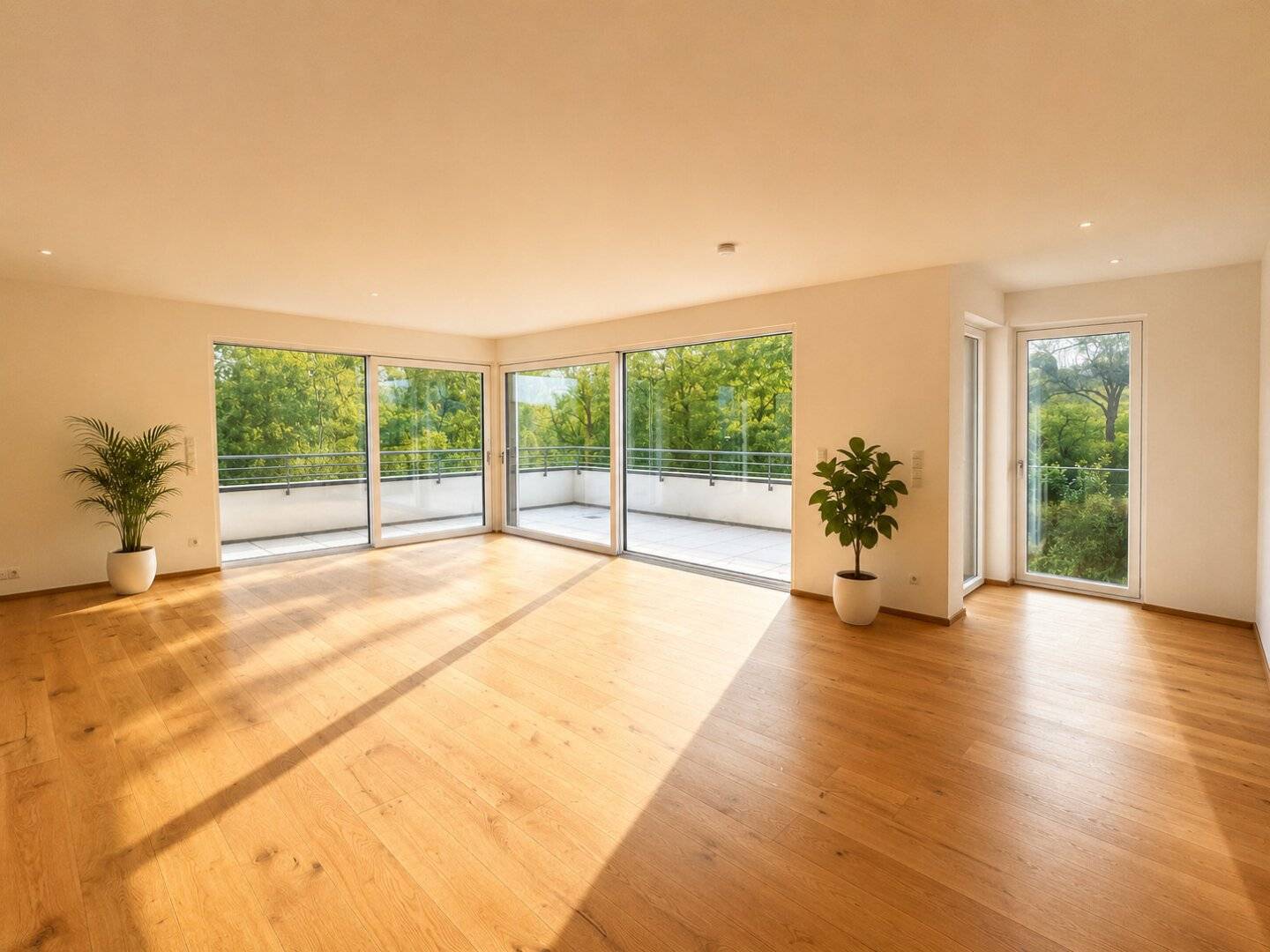 Terrassenwohnung in absoluter Grünruhelage mit Ausblick!