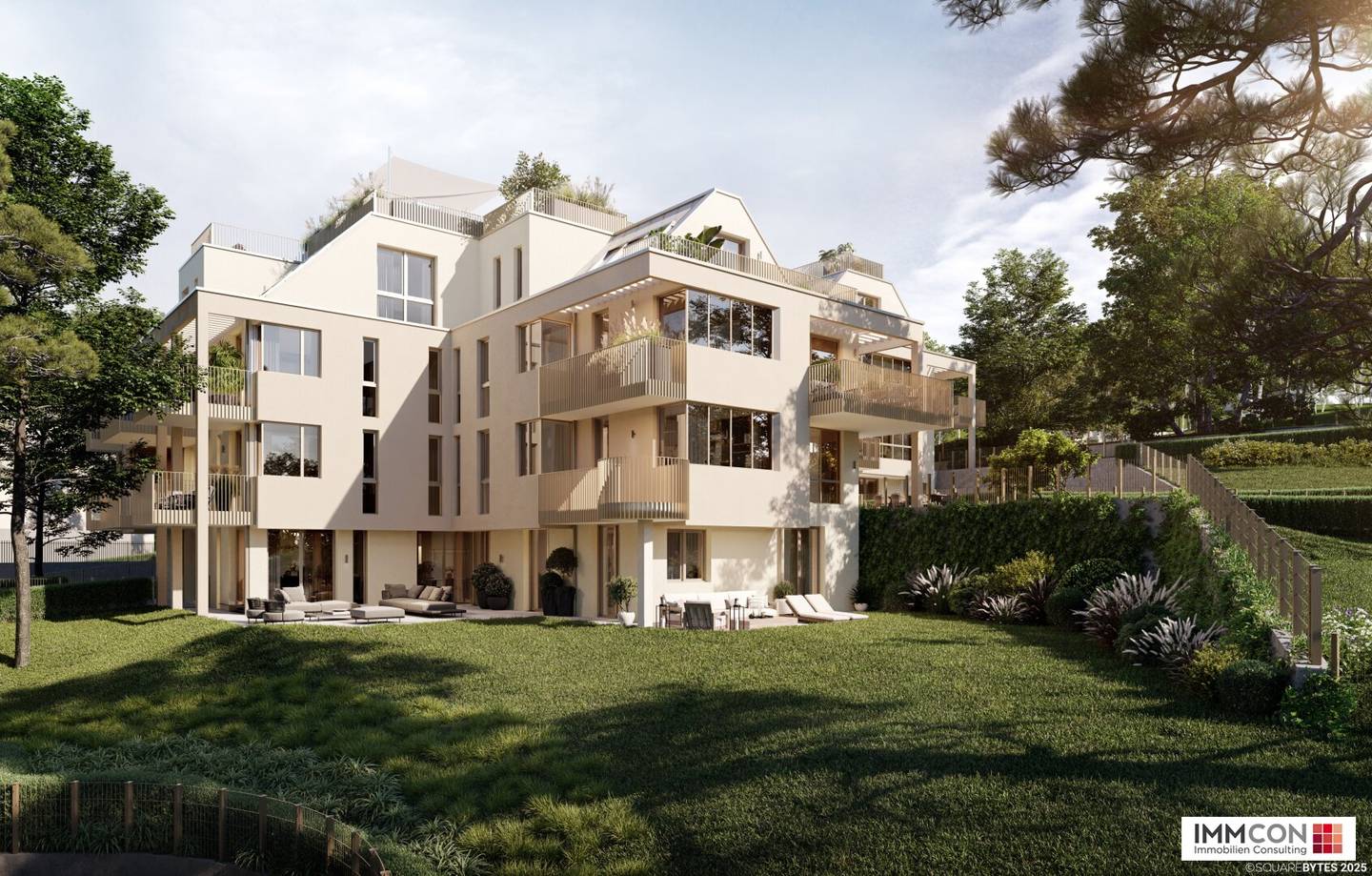 HARMONIE 17 - PARK LIVING DORNBACH - REDUZIERT, SCHLICHT, ELEGANT UND EXKLUSIV MIT SONNIGEM BALKON! AUCH FÜR ANLEGER - IDEAL ZU VERMIETEN! TOP 10
