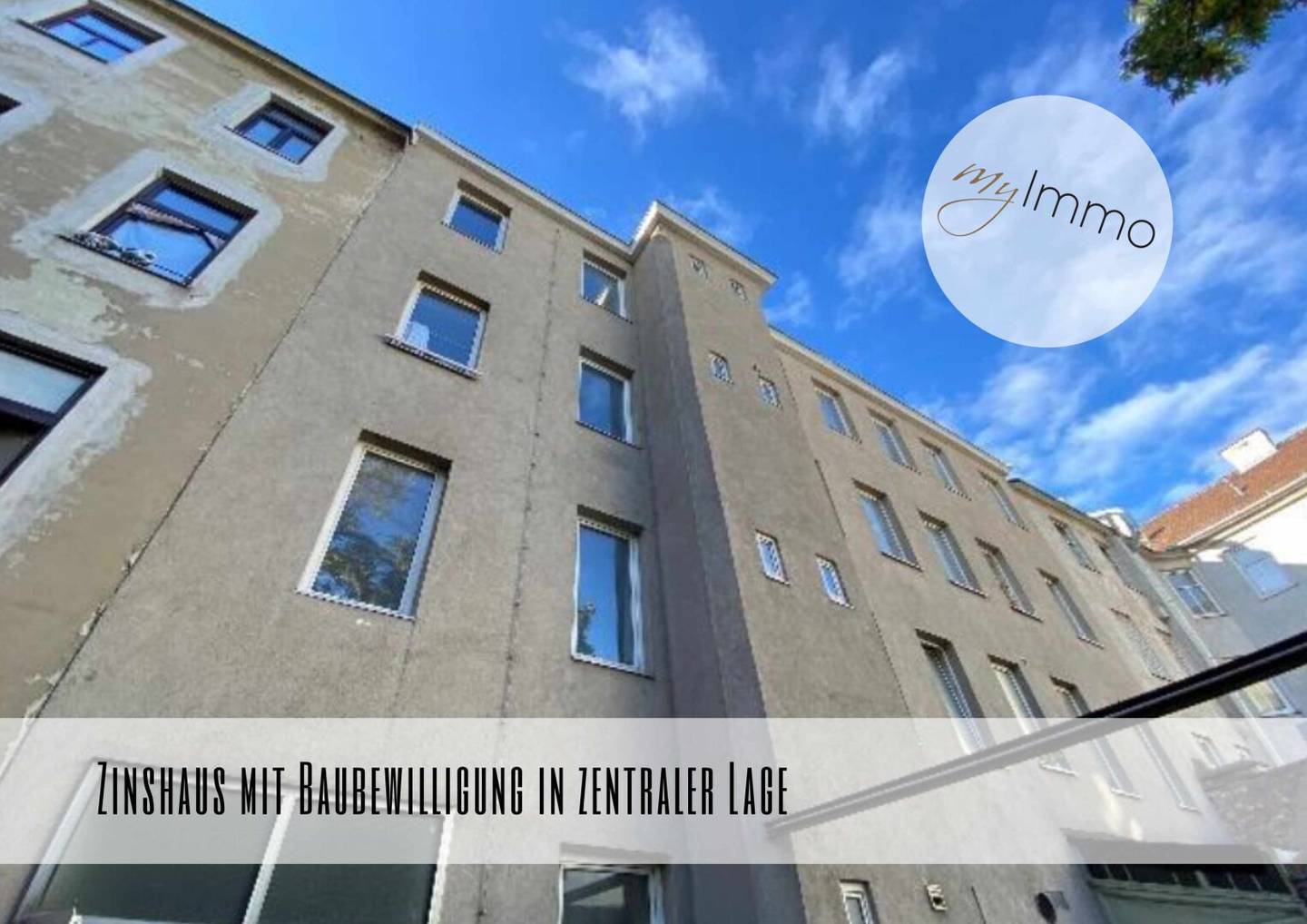 Permitted apartment building near the main train station