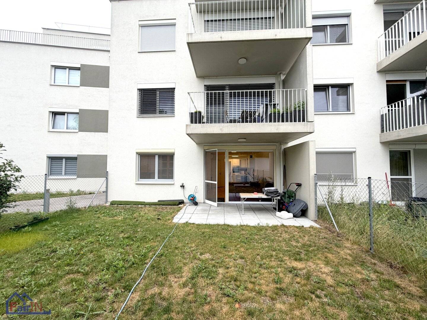 Two room apartment with private garden and parking in a quiet location
