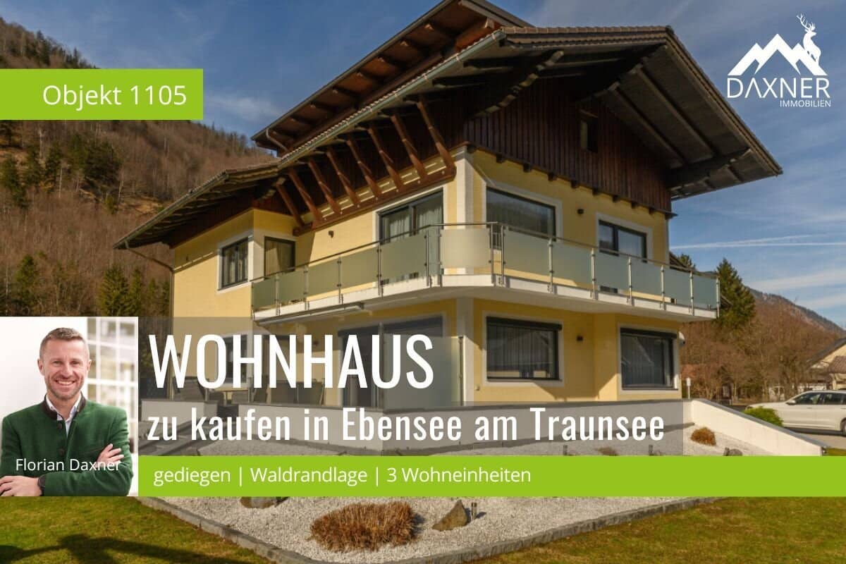 Attraktives Mehrfamilienhaus in idyllischer Waldrandlage