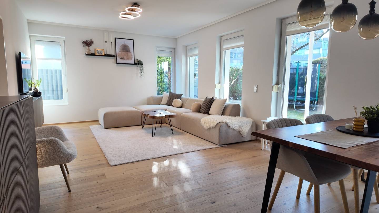 Dreamlike ground floor apartment in Salzburg with garden and terrace your new home