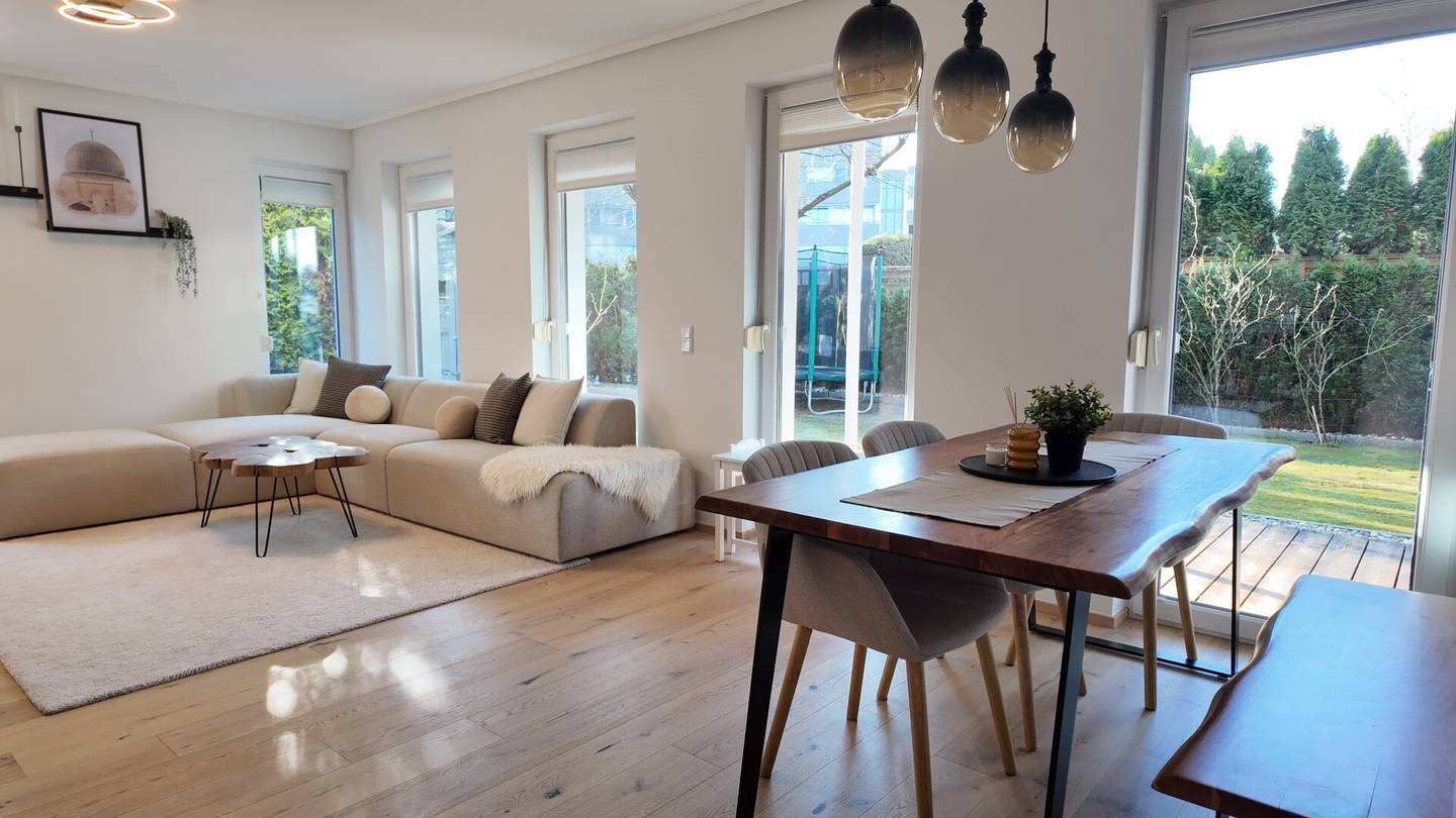 Dreamlike ground floor apartment in Salzburg with garden and terrace your new home