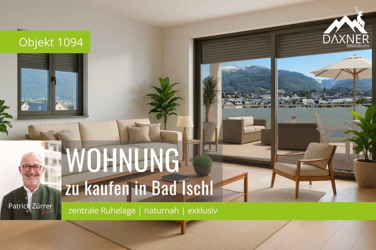 Luxuriöses Penthouse mit Panorama-Blick über die Dächer von Bad Ischl – zentrale Ruhelage