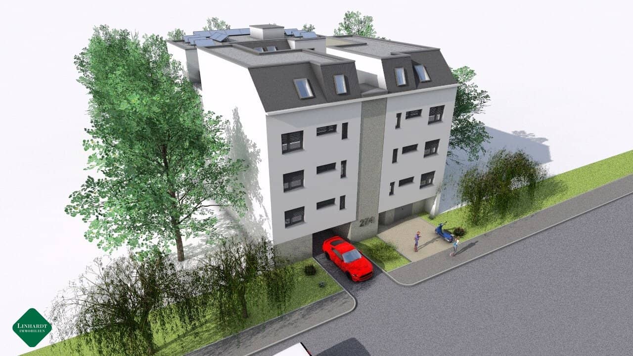 Building plot with building permit for 18 apartments