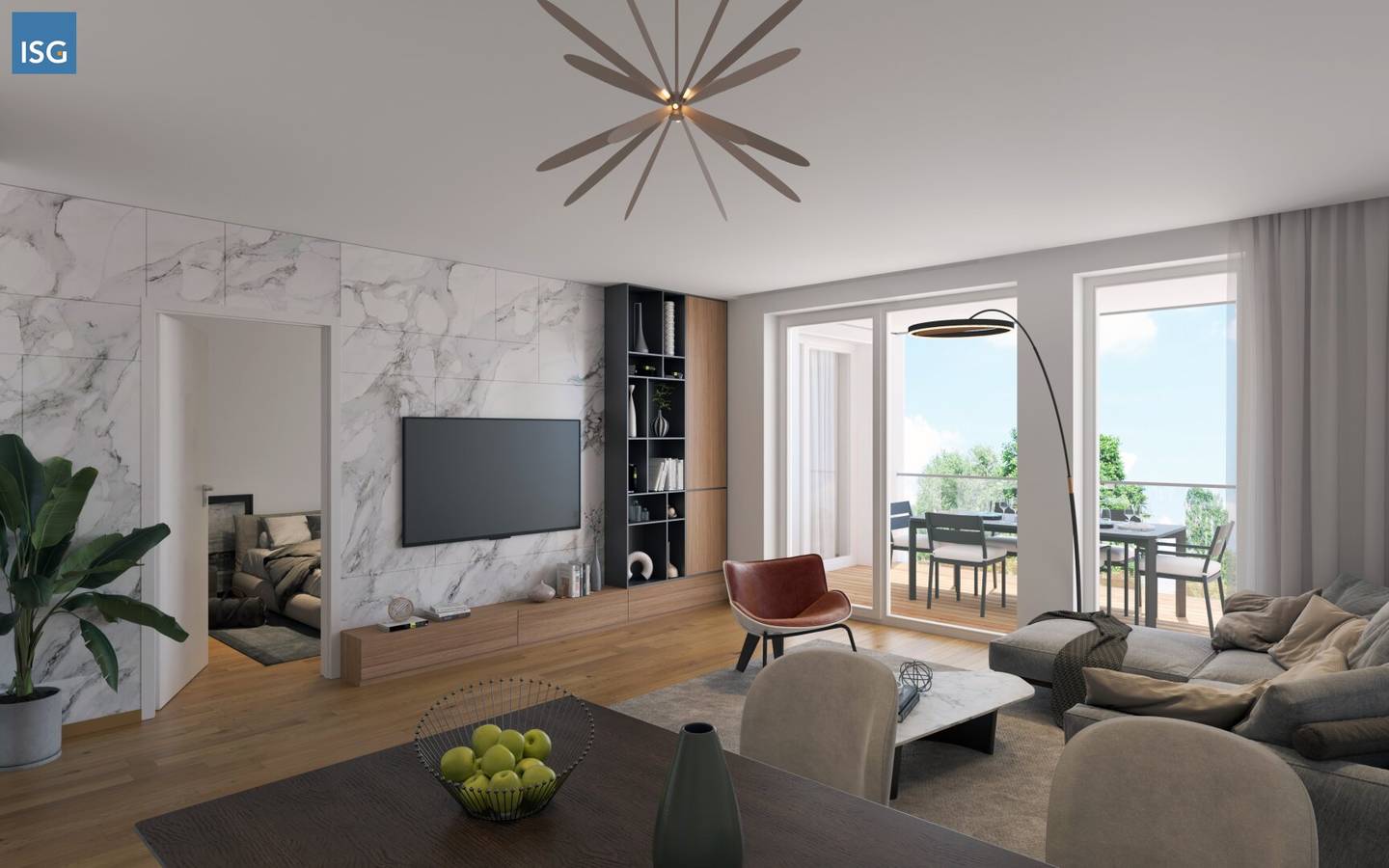 LEBEN IM FOKUS - TOP20 - Exklusive, provisionsfreie 1-Zimmer Neubau-Eigentumswohnung in Bestlage