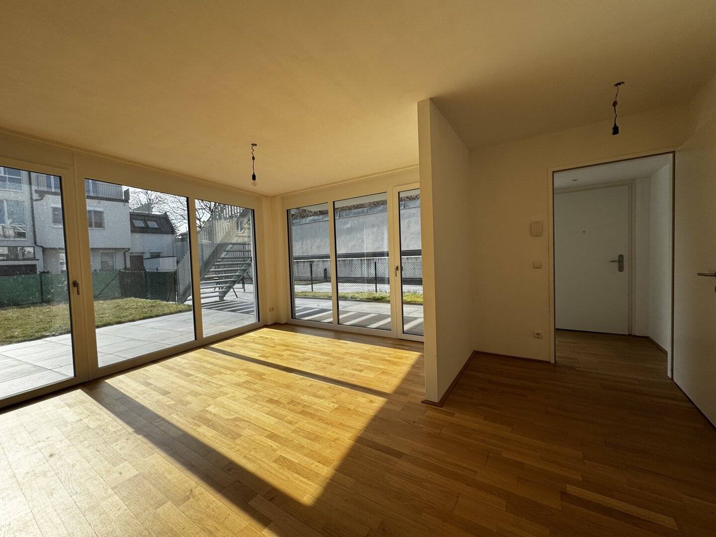 Beautiful family apartment with terrace and large garden area (T 1.3 / EG) (Note: keep original formatting as provided)