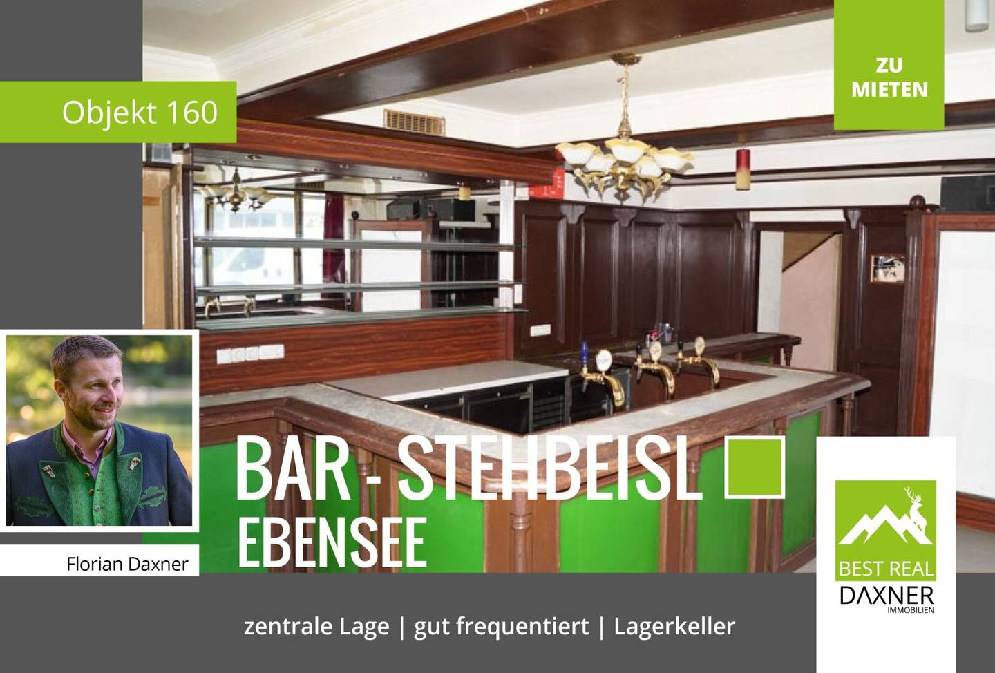 Bar/"Stehbeisl" in the center of Ebensee
