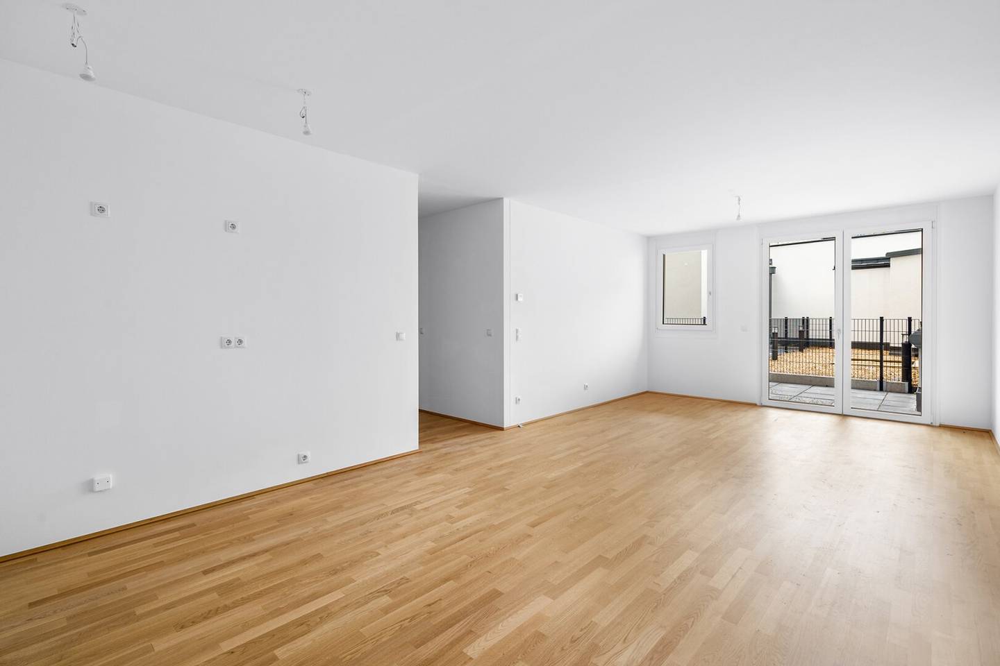 New building near Floridsdorf railway station, U6 - New 74 m² ground floor apartment with approximately 15 m² terrace (Top 01)
